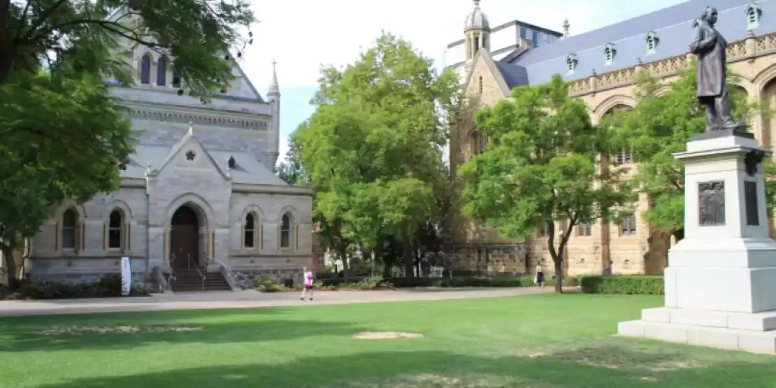 Die Universität von Adelaide (Adelaide)