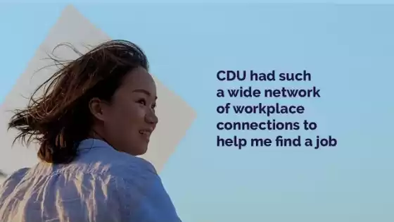 International student May's reasons for studying at CDU #YoumakeCDU