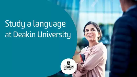 Estude um idioma na Deakin University