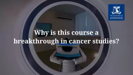 このコースががん研究における画期的な理由は何ですか?