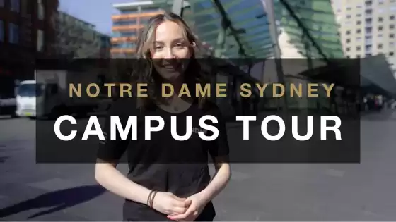 Recorrido por el campus de Sídney | Universidad de Notre Dame Australia