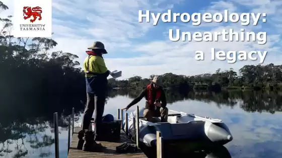 hidrogeología: desenterrando un legado | Universidad de Tasmania