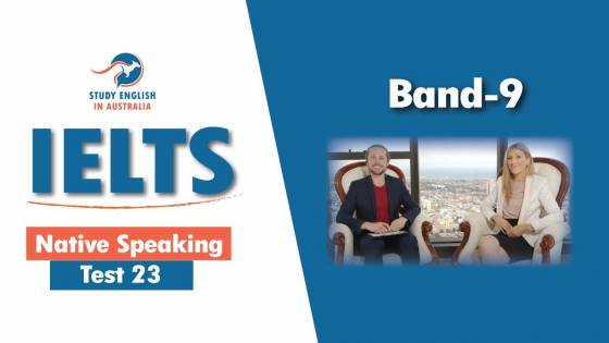 IELTS நேட்டிவ் ஸ்பீக்கிங் டெஸ்ட் 23