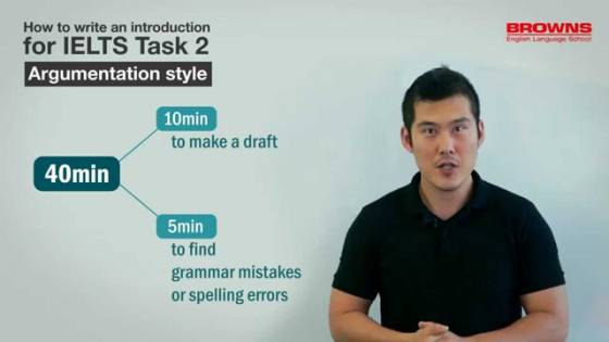 IELTS-Schreibaufgabe 2 – Einführung (Argumentationsstil)