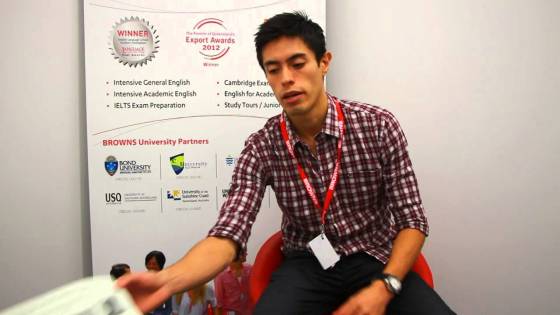 Studentenbericht – John Velasquez aus Kolumbien [englische Version] IELTS-Prüfung