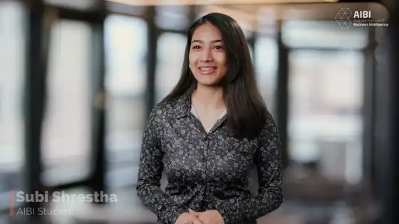 Subi Shrestha spricht über das akademische Unterstützungsteam von AIBI