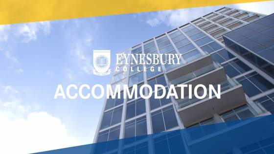 Opções de acomodação no Eynesbury College