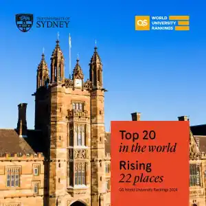 Đại học Sydney lọt vào Top 20 toàn cầu: Tiên phong về tính bền vững và khả năng tuyển dụng